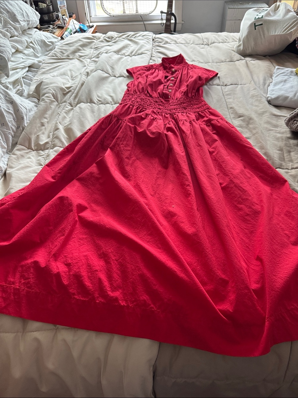 Lucky Brand Bright Red Dress